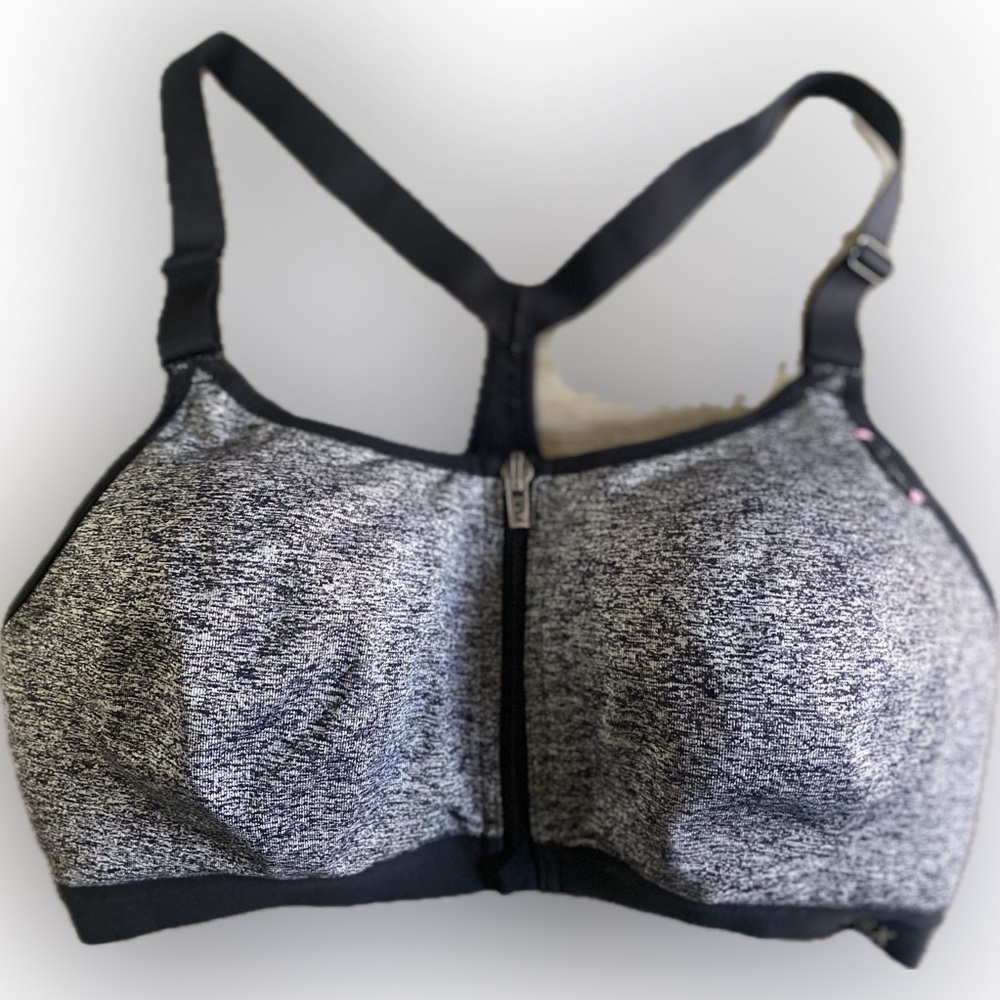 Victoria’s Secret VSX front zip Sports Bra 34D